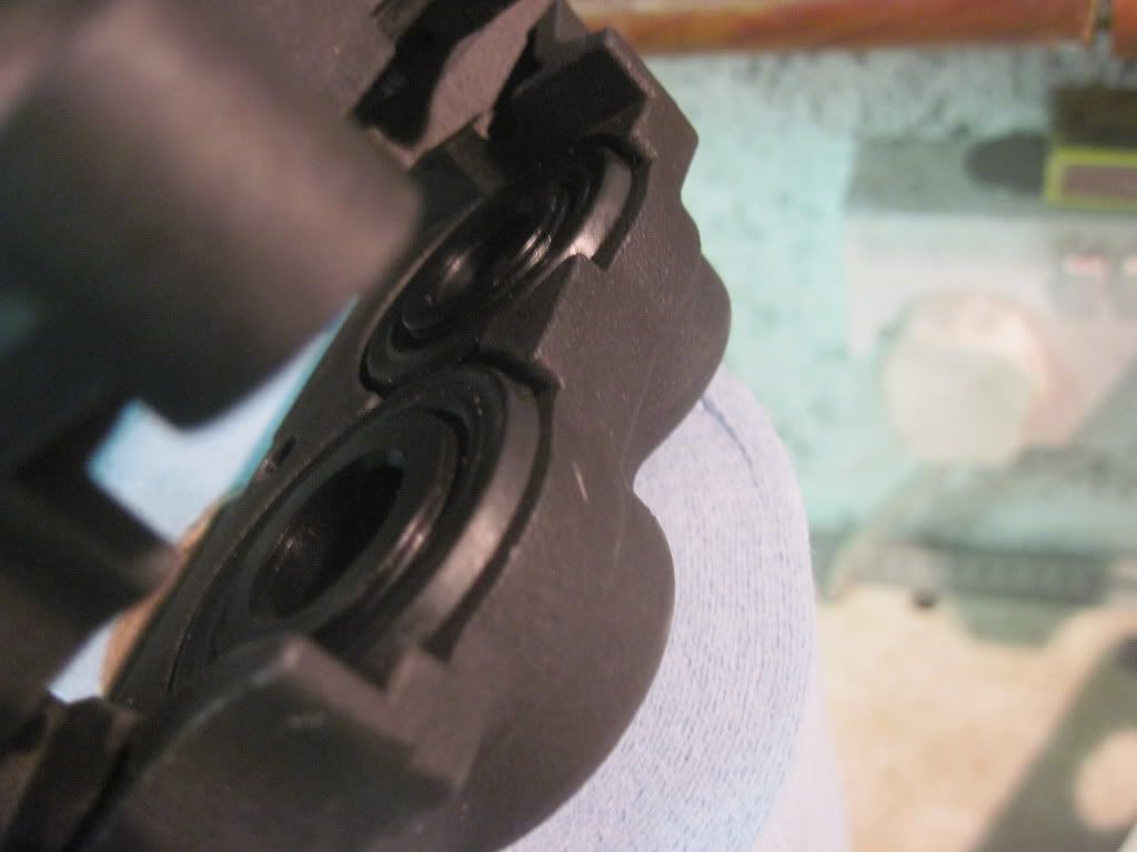 Clutch reservoir leaking