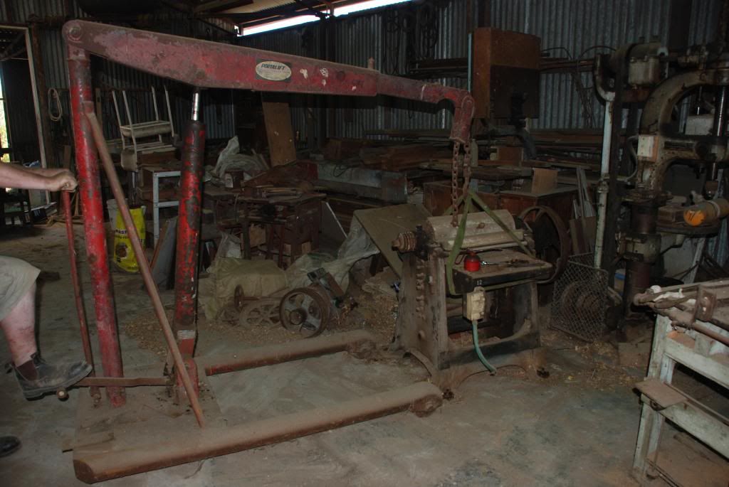 Barn Fresh Old 20 Inch Planer And Help Needed To Identify