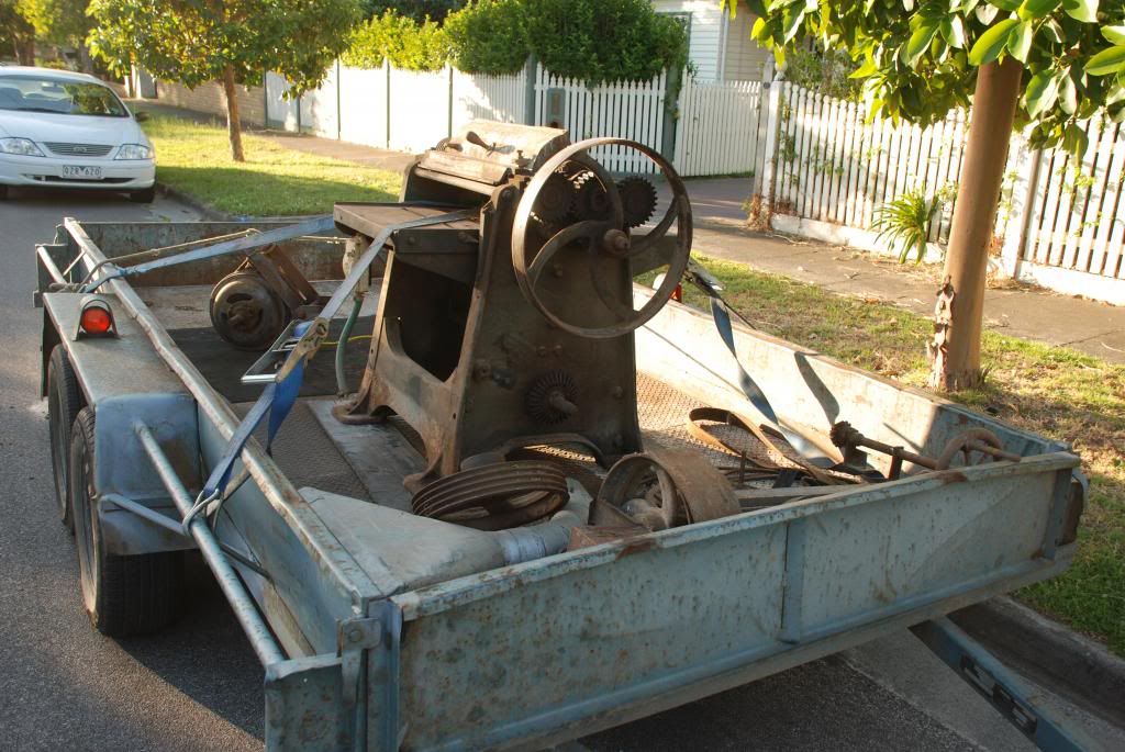 Barn Fresh Old 20 Inch Planer And Help Needed To Identify