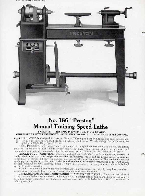 Preston 36 Lathe Restoration. Canadian Woodworking and Home