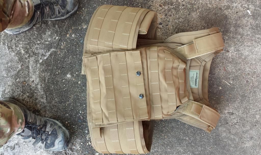 SOLD Plate Carrier and Cumberbund; Diamondback Tactical FAPC and