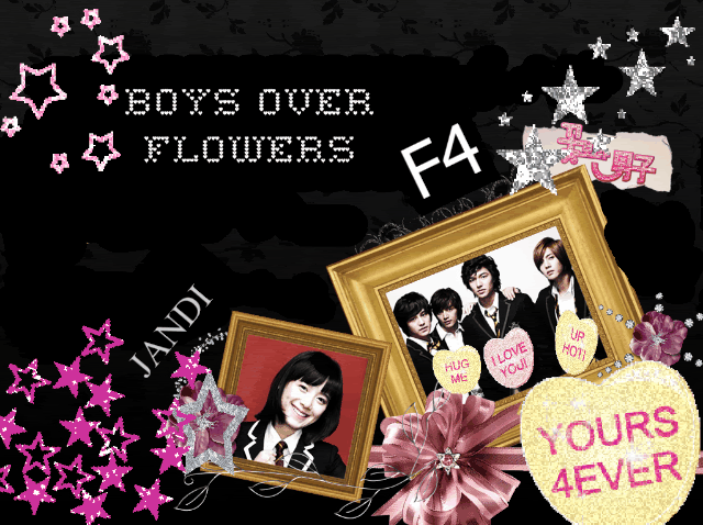 wallpapers of boys over flowers. wallpapers of boys over