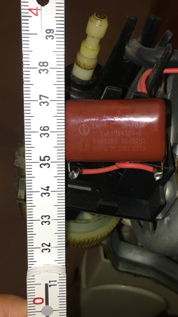 Panasonic fan capacitor rating question All About Circuits