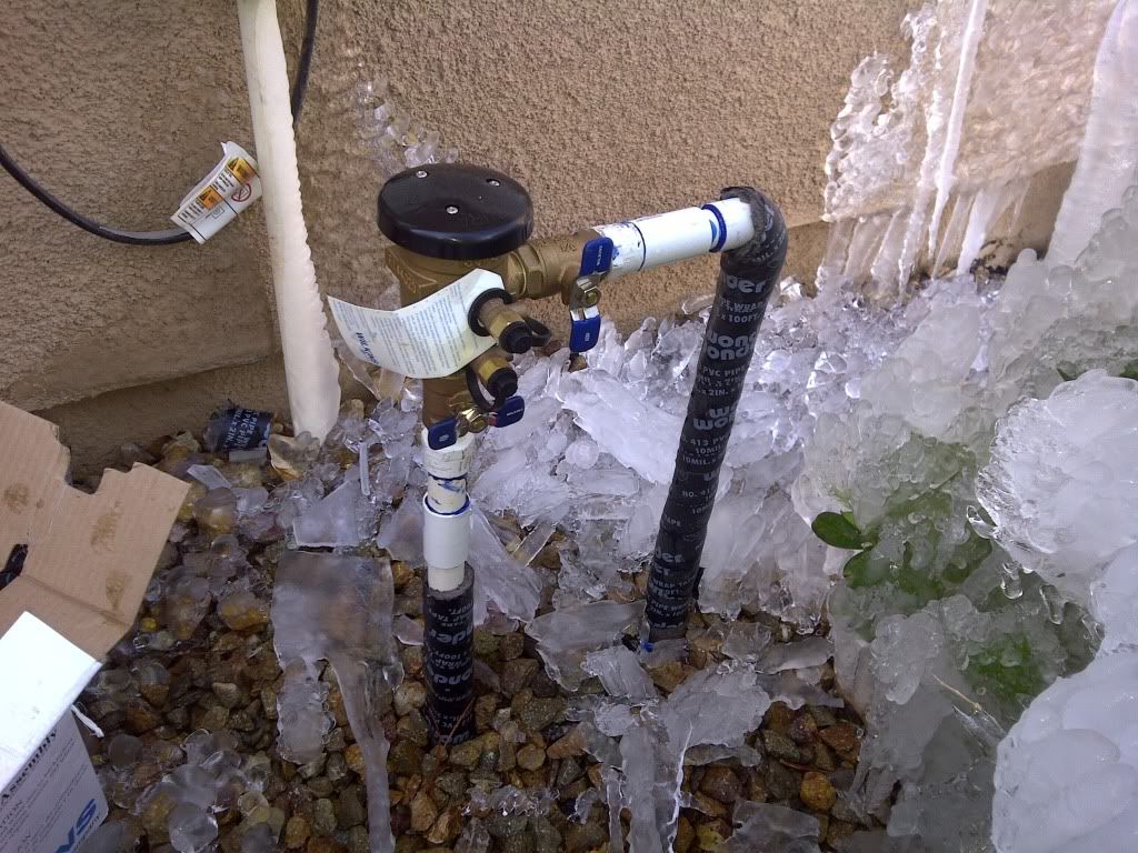 Frozen Vacuum Breaker Frozen Vacuum Breaker