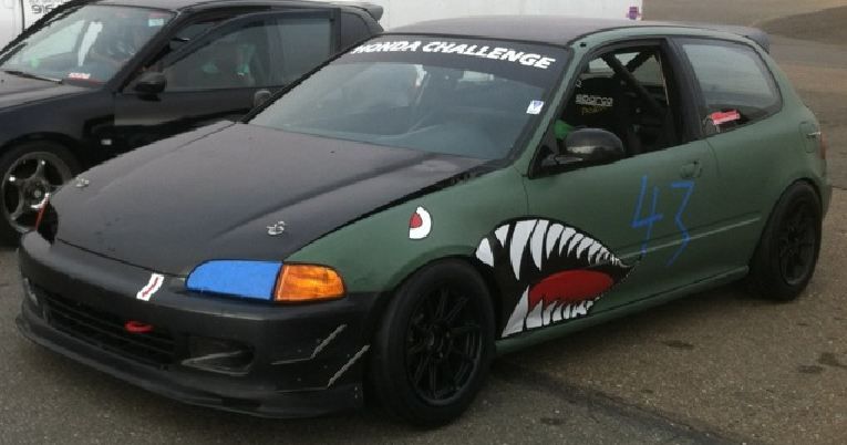 Honda Elk Grove >> 43" Full Size Flying Tigers Shark Teeth High Quality Die-cut Vinyl Decals 4 doo Honda Elk Grove >> 43" Full Size Flying Tigers Shark Teeth High Quality Die-cut Vinyl Decals 4 doo
