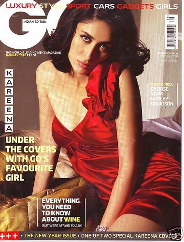 Kareena features on the cover of Jan GQ