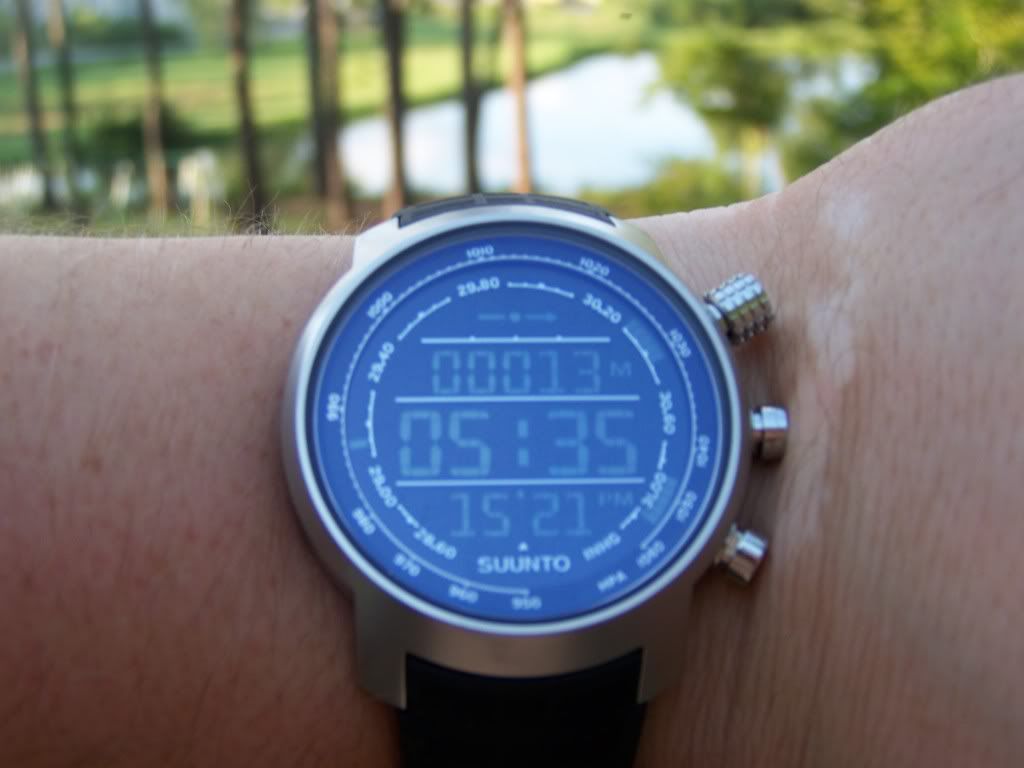 digital watch with sapphire crystal