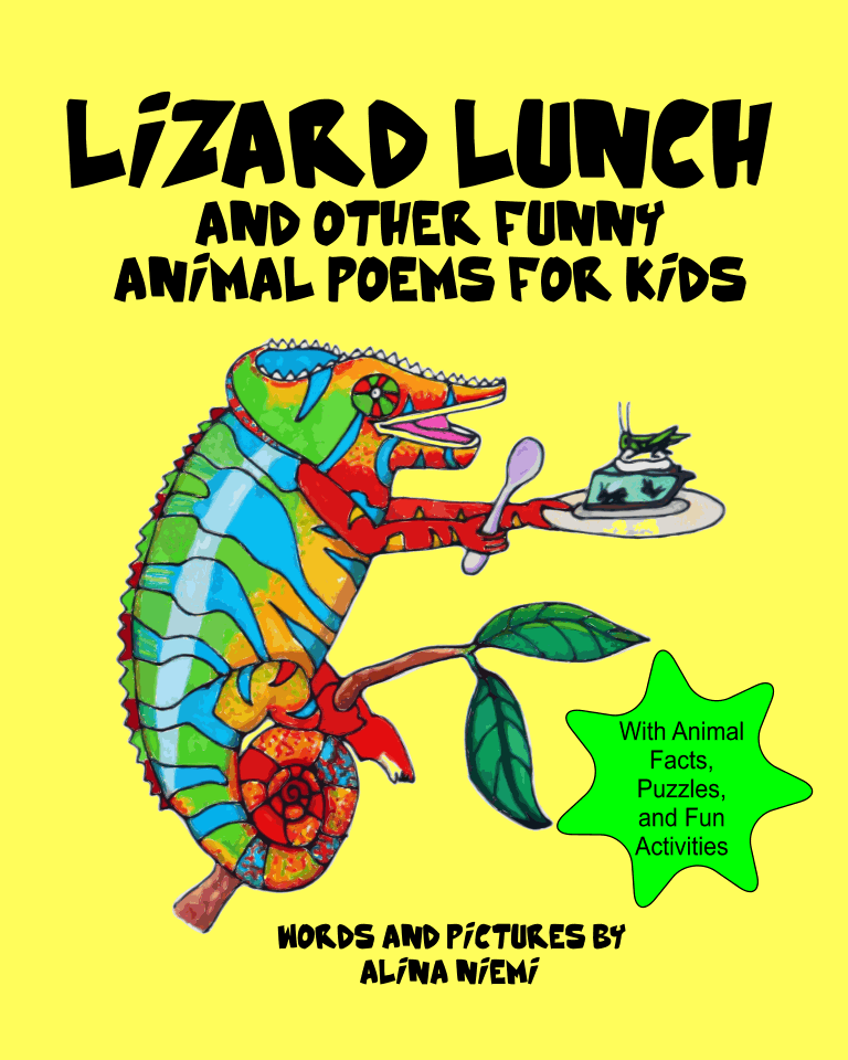 Lizard Lunch and Other Funny Animal Poems for Kids: With Animal Facts,