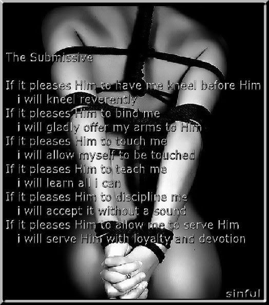 Submissive Bill of Rights photo: Submissive Submissive33.jpg