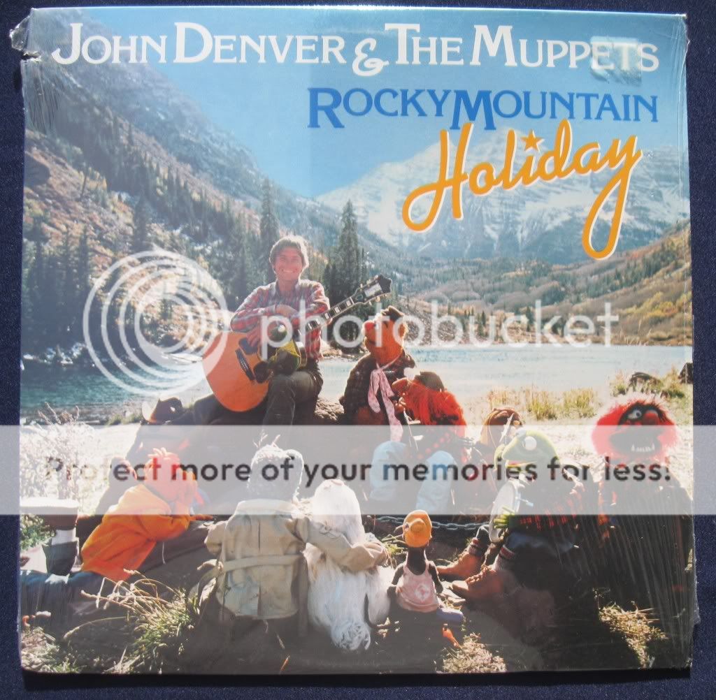 John Denver & The Muppets Rocky Mountain Holiday LP  