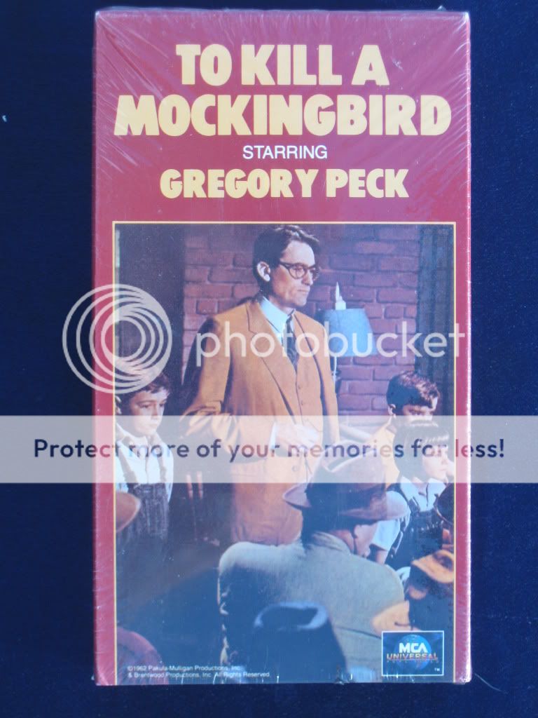 TO KILL A MOCKINGBIRD SEALED VHS  