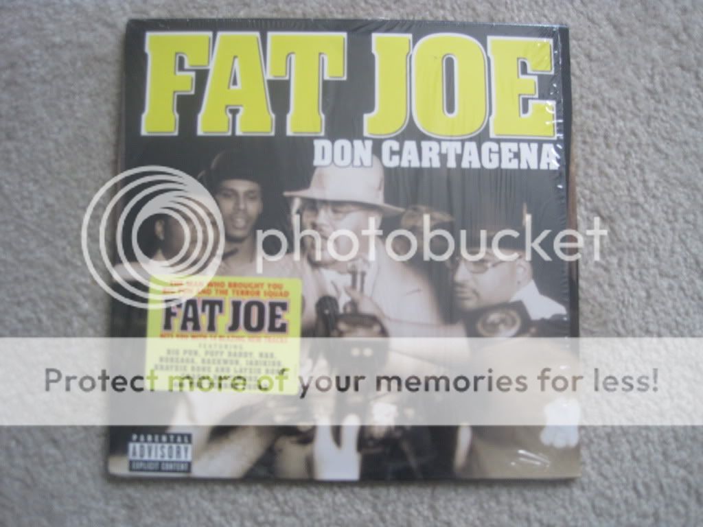 FAT JOE DON CARTAGENA 1998 RECORD LP ALBUM  